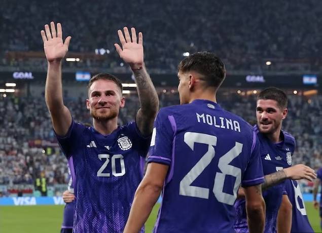 Đội h&igrave;nh ra s&acirc;n ch&iacute;nh thức Argentina vs &Uacute;c, 2h ng&agrave;y 4/12