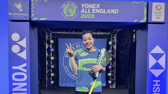 Link xem trực tiếp cầu l&ocirc;ng All England 2026 Nguyễn Th&ugrave;y Linh vs Line Christophersen