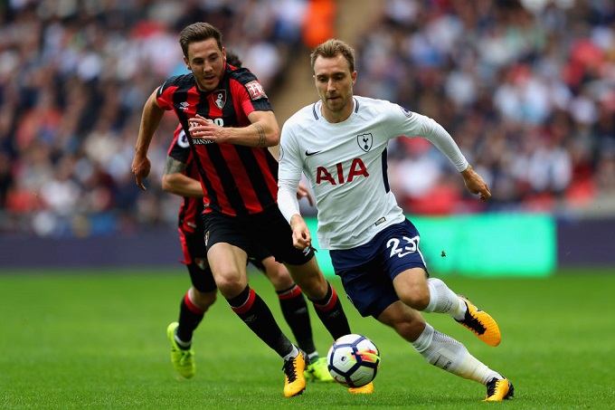 Tỷ lệ b&oacute;ng đ&aacute; Ngoại hạng Anh h&ocirc;m nay 4/5: Bournemouth vs Tottenham