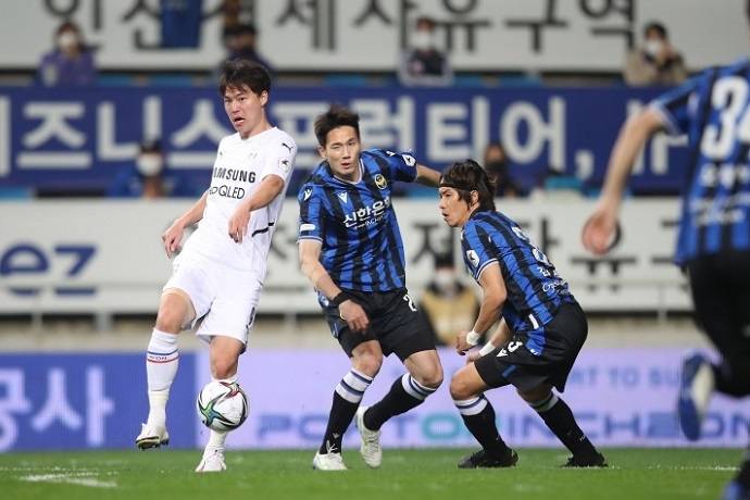 Ph&acirc;n t&iacute;ch k&egrave;o hiệp 1 Suwon FC vs Incheon United, 17h00 ng&agrave;y 5/5