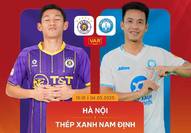 Link xem trực tiếp H&agrave; Nội vs Nam Định, 19h15 ng&agrave;y 4/5: Chung kết V.League