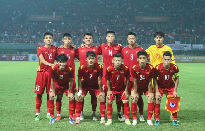 Đội h&igrave;nh ra s&acirc;n ch&iacute;nh thức U19 Việt Nam vs U19 Philippines, 15h ng&agrave;y 4/7