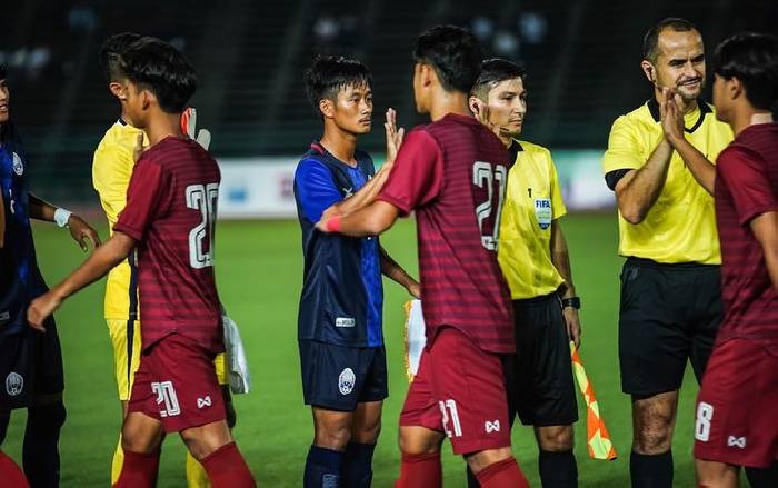 Ph&acirc;n t&iacute;ch k&egrave;o hiệp 1 U19 Campuchia vs U19 Malaysia, 15h ng&agrave;y 5/7