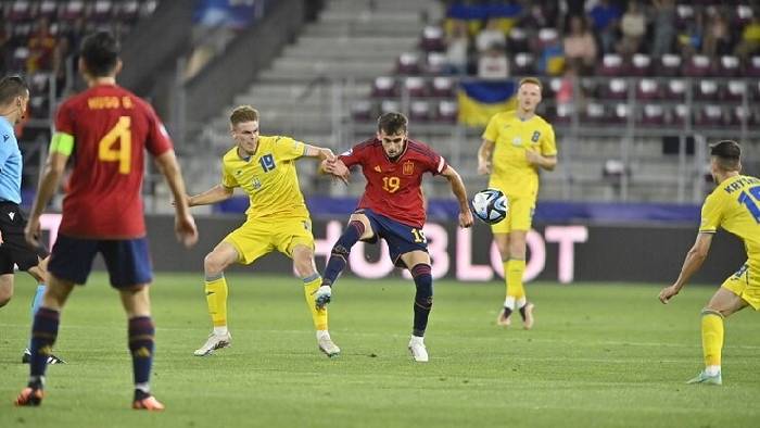Ph&acirc;n t&iacute;ch k&egrave;o hiệp 1 U21 T&acirc;y Ban Nha vs U21 Ukraine, 2h ng&agrave;y 6/7