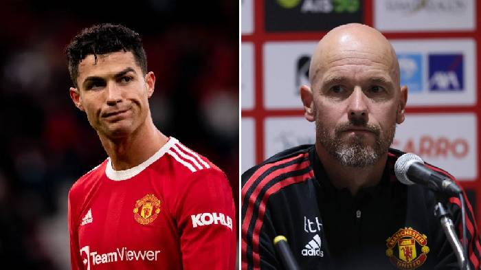 Ten Hag : 'H&agrave;nh động bỏ về của Ronaldo l&agrave; kh&ocirc;ng chấp nhận được'