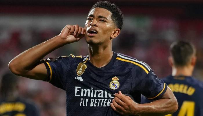 Bellingham chạm 2 thống k&ecirc; 'đi&ecirc;n rồ' sau trận thắng Napoli