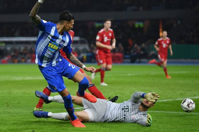 Soi k&egrave;o phạt g&oacute;c Herth Berlin vs Bayern Munich, 21h30 ng&agrave;y 5/11