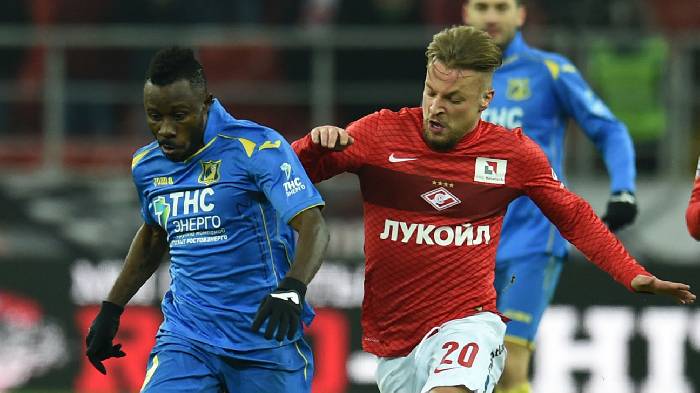 Nhận định, soi k&egrave;o Spartak Moscow vs Rostov, 22h30 ng&agrave;y 05/11: Tạm thời dẫn trước
