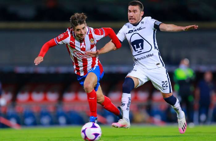 Soi k&egrave;o g&oacute;c Guadalajara vs Pumas UNAM, 09h00 ng&agrave;y 06/04