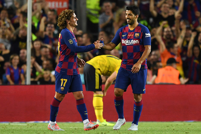 Barcelona 2-1 Arsenal: Suarez gi&uacute;p Barca gi&agrave;nh Joan Gamper Cup