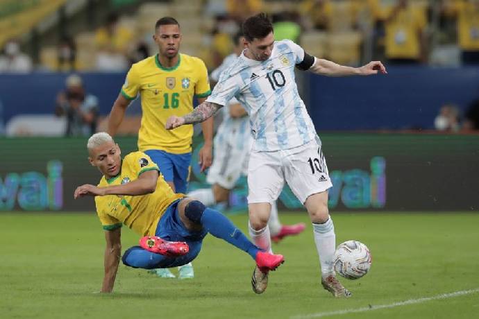 Biến động tỷ lệ k&egrave;o Brazil vs Argentina, 2h ng&agrave;y 6/9