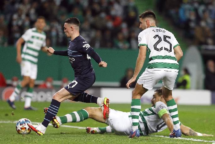 Link xem trực tiếp Sporting Lisbon vs Man City c&uacute;p C1 03h00 ng&agrave;y 6/11