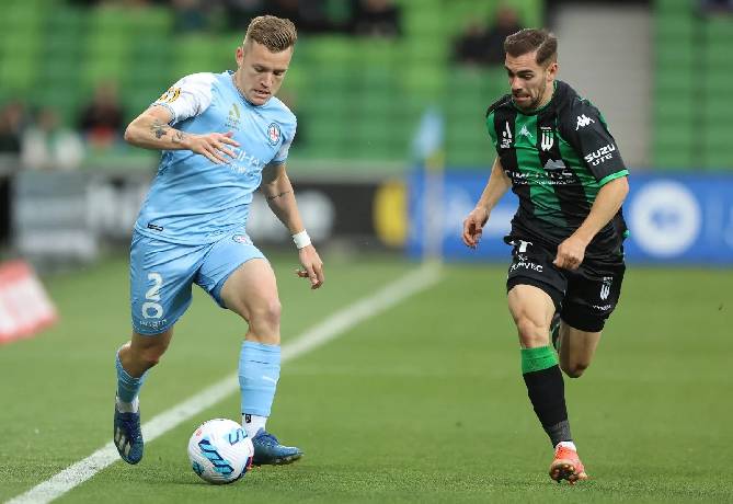 Ph&acirc;n t&iacute;ch k&egrave;o hiệp 1 Melbourne City vs Western United, 15h45 ng&agrave;y 7/1