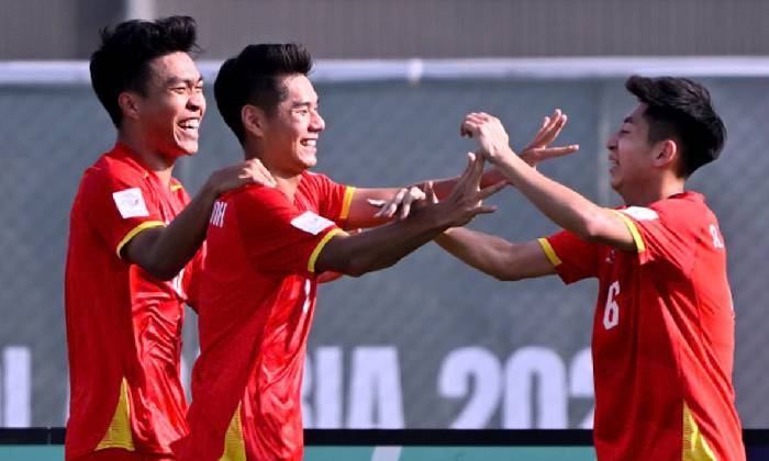 U23 Việt Nam hạ đẹp Jordan, mở toang cửa tiến v&agrave;o tứ kết U23 ch&acirc;u &Aacute;