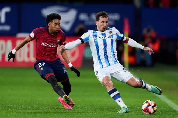 Nhận định, soi k&egrave;o Real Sociedad vs Osasuna, 1h30 ng&agrave;y 7/2: Ph&aacute; dớp