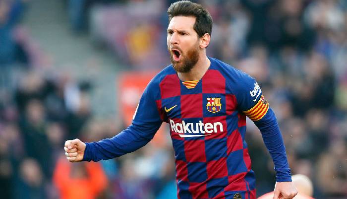Leo Messi gi&agrave;nh danh hiệu cầu thủ xuất sắc nhất th&aacute;ng Hai của La Liga