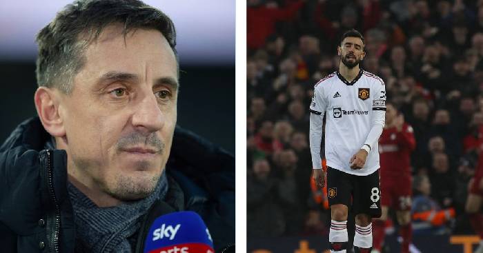Bị Gary Neville gọi l&agrave; nỗi &ocirc; nhục, Bruno Fernandes phản ứng thế n&agrave;o?