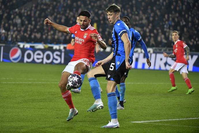 Ph&acirc;n t&iacute;ch k&egrave;o hiệp 1 Benfica vs Club Brugge, 3h ng&agrave;y 8/3
