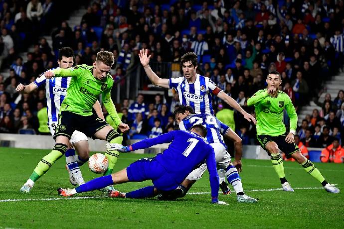 Si&ecirc;u m&aacute;y t&iacute;nh dự đo&aacute;n Sociedad vs MU, 0h45 ng&agrave;y 7/3