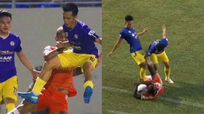 Trọng t&agrave;i 'b&ecirc;nh' H&agrave; Nội FC nhận &aacute;n phạt treo c&ograve;i