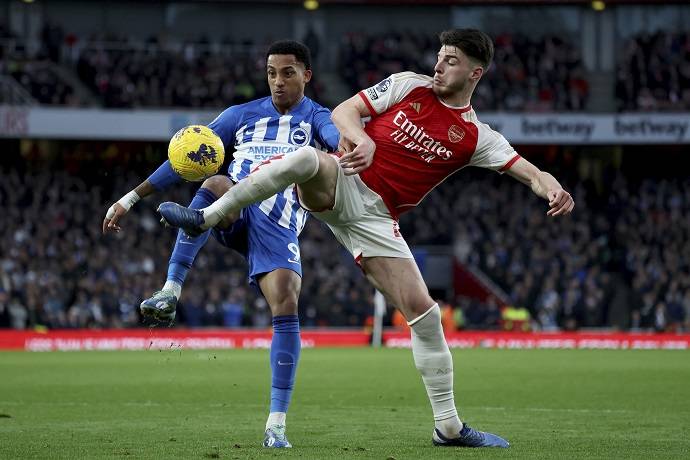 Nhận định, soi k&egrave;o Brighton với Arsenal, 23h30 ng&agrave;y 6/4: Kh&ocirc;ng dễ vượt qua chủ nh&agrave;