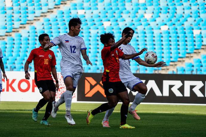 Soi k&egrave;o phạt g&oacute;c U23 Philippines vs U23 Timor-Leste, 16h00 ng&agrave;y 6/5