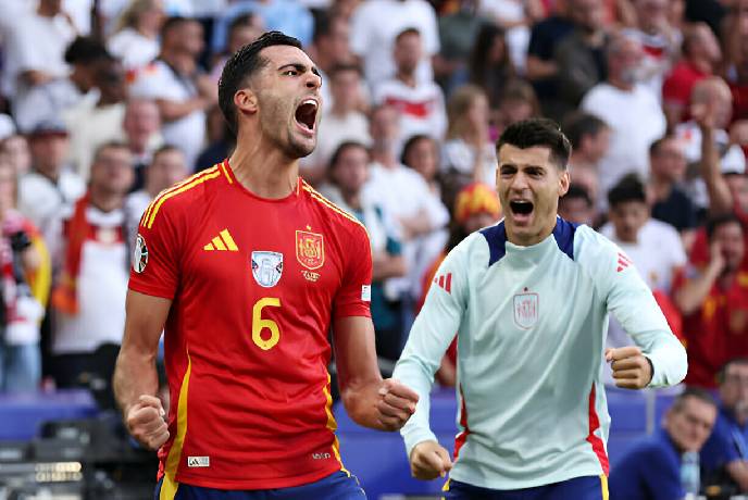 T&acirc;y Ban Nha thắng nghẹt thở Đức sau 120 ph&uacute;t