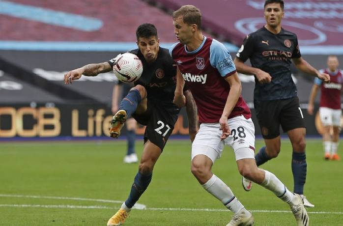 Ph&acirc;n t&iacute;ch k&egrave;o hiệp 1 West Ham vs Man City, 22h30 ng&agrave;y 7/8