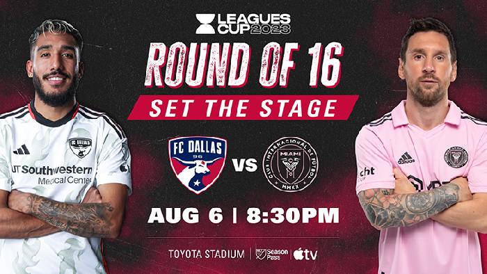 Link xem trực tiếp Dallas vs Inter Miami, 08h30 ng&agrave;y 7/8