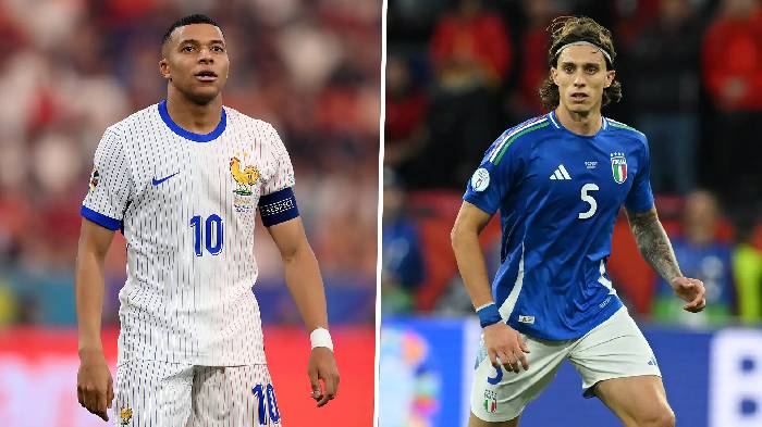 Soi k&egrave;o g&oacute;c Ph&aacute;p vs Italia, 1h45 ng&agrave;y 7/9