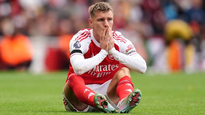 Arsenal x&aacute;c nhận mất Martin Odegaard d&agrave;i hạn