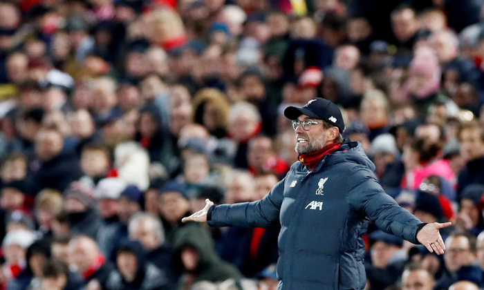Liverpool gặp kh&oacute; v&igrave; lịch thi đấu tứ kết C&uacute;p Li&ecirc;n đo&agrave;n Anh 2019/20