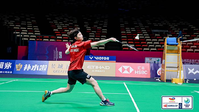 Link xem cầu l&ocirc;ng Malaysia Mở rộng 2026 Sim Yu Jin vs Tomoka Miyazaki