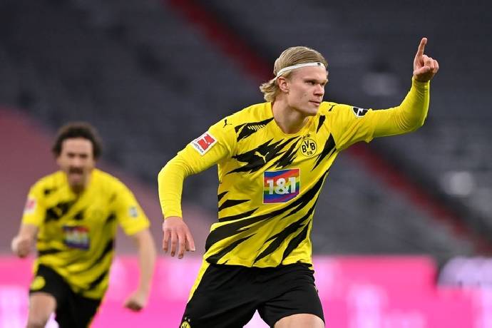 Erling Haaland t&aacute;i lập kỳ t&iacute;ch tại Bundesliga sau 44 năm
