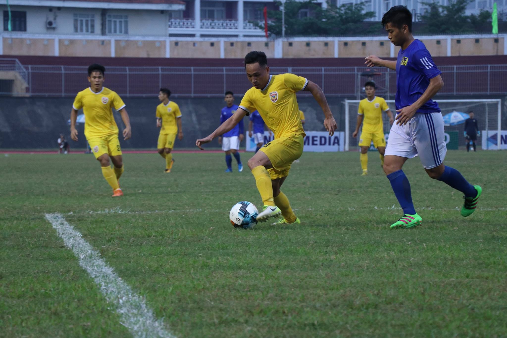 Lịch ph&aacute;t s&oacute;ng v&ograve;ng 6 hạng Nhất Việt Nam 2019: H&agrave; Tĩnh vs B&igrave;nh Phước