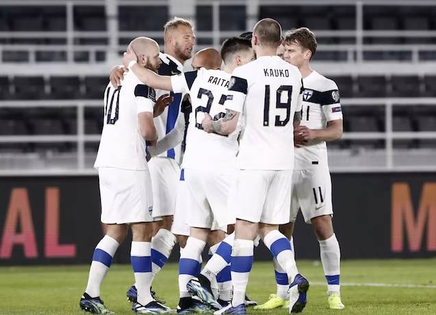 Đội h&igrave;nh ra s&acirc;n ch&iacute;nh thức Phần Lan vs Montenegro, 23h ng&agrave;y 7/6