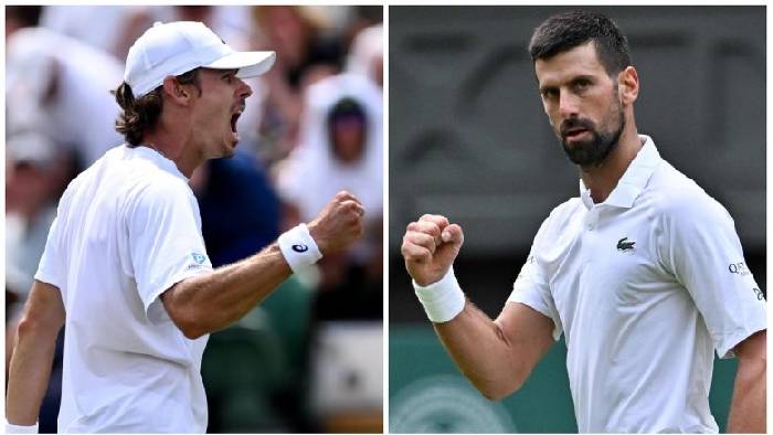 Link trực tiếp tennis Djokovic vs De Minaur - V&ograve;ng 4 Wimbledon, 19h30 ng&agrave;y 7/7