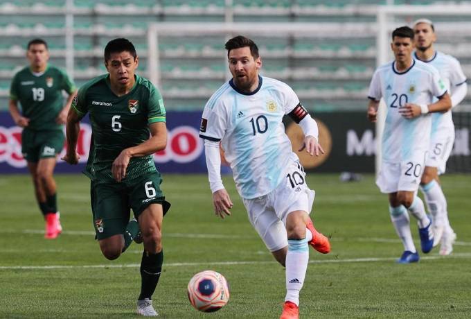 Ph&acirc;n t&iacute;ch k&egrave;o hiệp 1 Argentina vs Bolivia, 6h30 ng&agrave;y 10/9