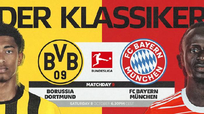 Brett Curtis dự đo&aacute;n Dortmund vs Bayern Munich, 23h30 ng&agrave;y 8/10