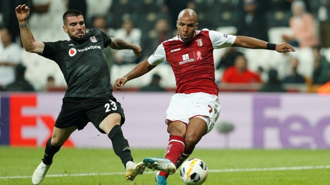 Ph&acirc;n t&iacute;ch tỷ lệ Braga vs Besiktas, 3h ng&agrave;y 8/11