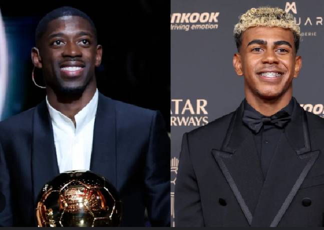 Dembele v&agrave; Yamal lại đụng độ ở giải FIFA The Best