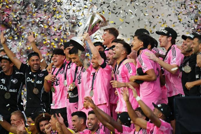 Messi tỏa s&aacute;ng gi&uacute;p Inter Miami gi&agrave;nh chức v&ocirc; địch MLS