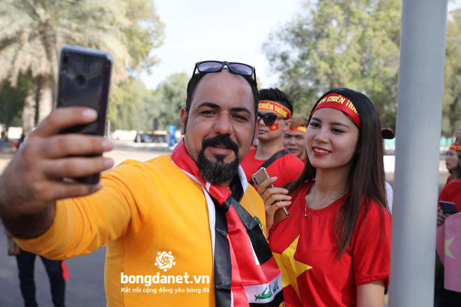 Kết quả, tỷ số Việt Nam vs Iraq: CĐV Việt Nam k&eacute;o đến s&acirc;n ủng hộ đội tuyển