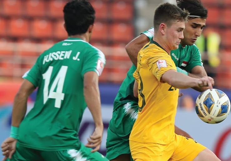U23 Iraq 1-1 U23 Australia: Piscopo lập si&ecirc;u phẩm, U23 Australia chia điểm tiếc nuối