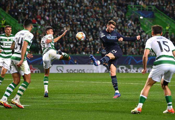 Tỷ lệ k&egrave;o nh&agrave; c&aacute;i Man City vs Sporting Lisbon, 3h ng&agrave;y 10/3