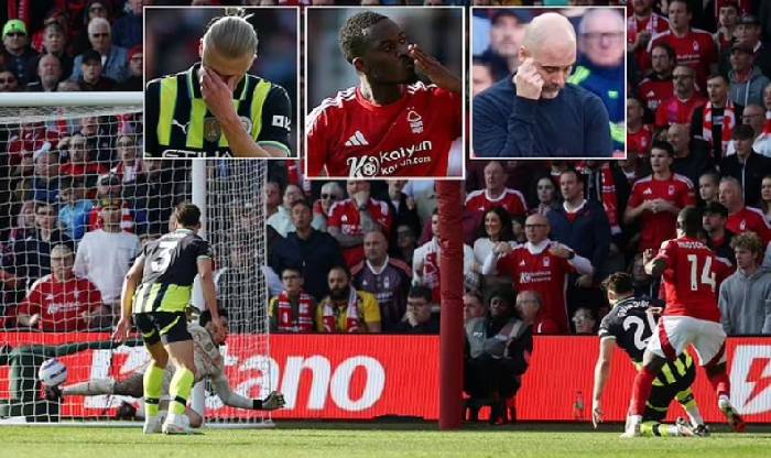 Thất bại trước Nottingham, Man City c&oacute; nguy cơ bật khỏi top 4