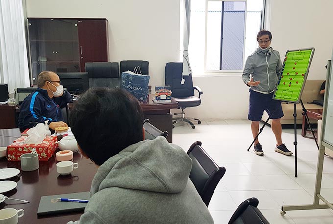 HLV Park Hang Seo ch&iacute;nh thức thay đổi sơ đồ đội h&igrave;nh ĐT Việt Nam