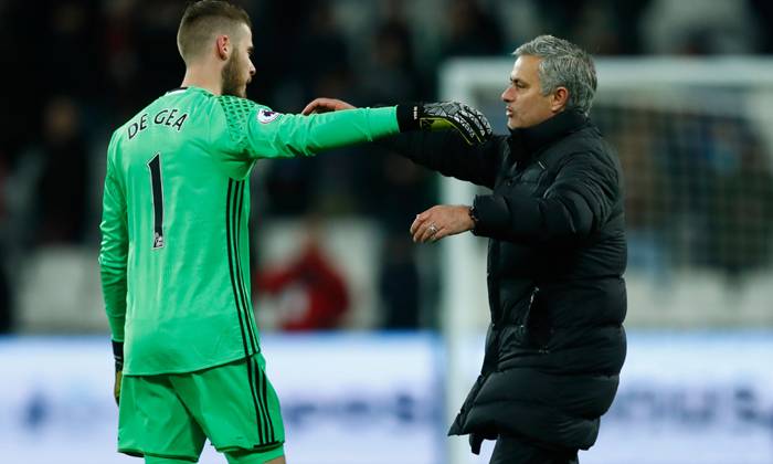 David de Gea t&aacute;i hợp với Jose Mourinho ở AS Roma?
