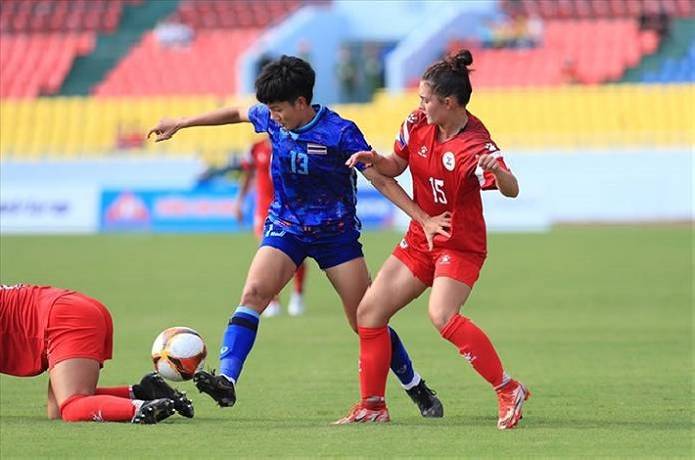 Soi k&egrave;o hiệp 1 nữ Campuchia vs nữ Th&aacute;i Lan, 20h00 ng&agrave;y 9/5
