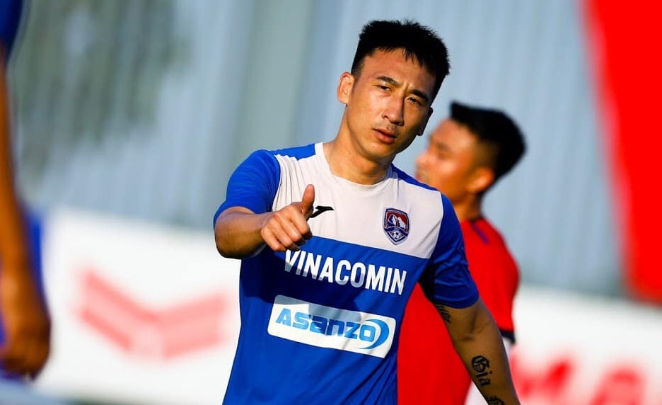 Hải Huy b&aacute;o tin vui cho HLV Park Hang Seo